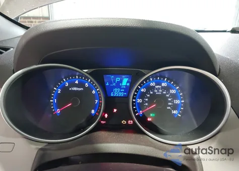 2014 Hyundai Tucson Se из США, поврежденный, VIN KM8JU3AG8EU925286